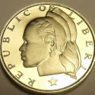 Liberia 10 Cents, 1969 Rare Proof~Extreme Low Mintage Of 5,056~Free Shipping