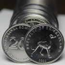 Gem Unc Roll (40) Somaliland 20 Shillings, 2002 Gem Unc~Greyhound Dog~Free Ship Gem Unc Roll (40) Somaliland 20 Shillings, 2002 Gem Unc~Greyhound Dog~Free Ship