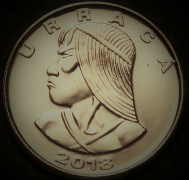 Panama Centesimo, 2018 Gem Unc~Urracca~Free Shipping