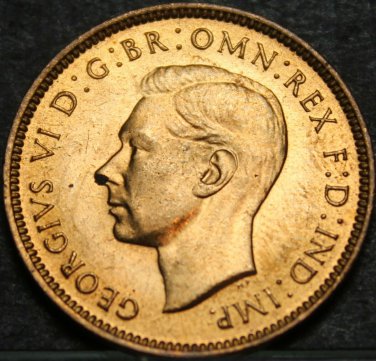 Great Britain Farthing, 1942 Gem Unc~Wren~Excellent~Free Shipping