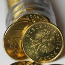 Gem Unc Roll (50) Poland 2009 2 Grosze Coins~Polska Eagle~Free Shipping