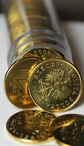 Gem Unc Roll (50) Poland 2009 2 Grosze Coins~Polska Eagle~Free Shipping