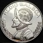 Panama Half Balboa, 2018 Gem Unc~Armored Bust~Scarce~Free Shipping