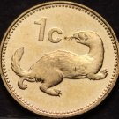 Malta Cent, 1991 Gem Unc~Weasel~Free Shipping