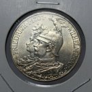 Prussia 5 Mark, 1901 Gem Unc Silver~RARE~200 Year Anniversary~460,000 Minted~F/S