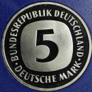 Germany 1979-F 5 Marks Proof~89,000 Minted~Eagle With Wings Spread~Free Shipping Germany 1979-F 5 Marks Proof~89,000 Minted~Eagle With Wings Spread~Free Shipping