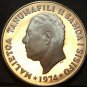 Samoa Dollar, 1974 Rare Silver Proof~Coconut Palm~Only 5,578 Minted~Free Ship