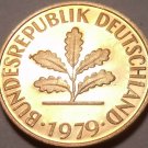 Germany 2 Pfennig, 1979-F Proof~Only 89,000 Minted~Minted In Stuttgart~Free Ship