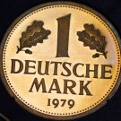 Germany Mark, 1979-F Cameo Proof~Minted In Stuttgart~89,000 Minted~Free Shipping