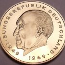 Germany 2 Marks, 1979-F Proof~Konrad Adenauer~89,000 Minted In Hamburg~Free Ship