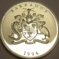 Exremely Rare Silver Proof Barbados 1994 $5.00~United Nations~2,000 Minted~Fr/S