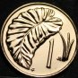 Cook Islands Cent, 1975 Gem Unc~RARE~2,251 Minted~Free Shipping