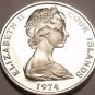 Cook Islands 20 Cents, 1974 Cameo Proof~7,300 Minted~Fairy Tern~Free Shipping