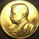 Gem Unc Theodore Roosevelt  Presidential Bronze Inauguration Medallion~Free Ship