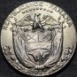 Panama Half Balboa, 1982 Gem Unc~Armored Bust~RARE 400,000 Minted~Free Shipping