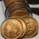 Gem Unc Roll (40) Rhodesia Cents, 1977~Last Year Ever Minted~Free Shipping