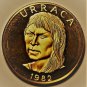 Panama Centesimo, 1982 RARE Proof~Only 1,480 Minted~Uracca~Key Date~Free Ship