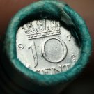 Gem Unc Original Roll (50) Netherlands 1978 10 Cents~Over 40 Years Old~Free Ship Gem Unc Original Roll (50) Netherlands 1978 10 Cents~Over 40 Years Old~Free Ship