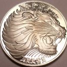Ethiopia 25 Cents, EE1969(77) RARE PROOF~Roaring Lion~Only 12,000 Minted~Fr/Ship