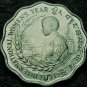 Gem Unc Roll (20) Bhutan 1975 F.A.O. 10 Chetrums Coins~Womens Year~Scalloped~F/S
