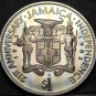 Jamaica Dollar, 1983 RARE PROOF~21st Anniv Of Independence~261 Minted~Free Ship