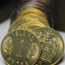 Gem Unc Roll (40) Iceland 1975 Krona Coins~Last Year Ever Minted~Free Shipping Gem Unc Roll (40) Iceland 1975 Krona Coins~Last Year Ever Minted~Free Shipping
