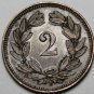 Switzerland 2 Rappen, 1918 ~More then 100 Years old~Free Shipping*