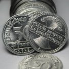 Rare Gem Unc Roll (40) Germany (Weimar) 1922-D 50 Pfennig Coins~Minted In Munich
