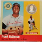 Rare .999 Silver Proof Frank Robinson 500 Club~Legends Of Baseball Cooperstown~