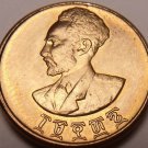 Ethiopia Cent, EE1936 (1944) Gem Unc~ANO SANTEEM~LION~Only Year~Free Shipping
