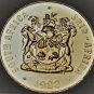 South Africa Rand, 1983 Rare Silver Proof~14k Minted~Springbok~Free Shipping
