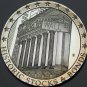 Huge Wall Street Silver Plated 50mm Proof Medallion~Thomas Edison Company~Fr/Shi