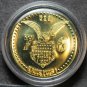 Roll (10) Encapsulated 25mm Brass Bi-Centennial Medallions~EAGLE~Free Shipping