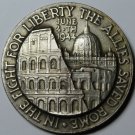Huge 55mm The Allies Saved Rome 1944 Medallion~FREEDOM-DEMOCRACY-PROSPERITY-Fr/S