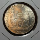 Austria 50 Schilling, 1974 Gem Unc Silver~1200 Year Anniv Salzburg Cathedral~F/S
