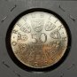 Austria 50 Schilling, 1974 Gem Unc Silver~1200 Year Anniv Salzburg Cathedral~F/S