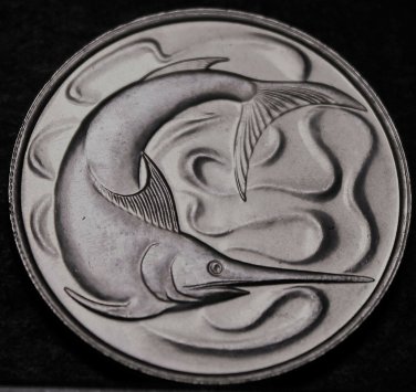 Singapore 20 Cents, 1981 Gem Unc~Swordfish~Free Shipping