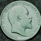 Great Britain 6 Pence, 1910 Silver~Edward VII~Free Shipping