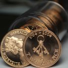 Gem Unc Roll (20) Gibraltar 2004 2 Pence, 4 Old Skeleton Keys~300th Anniversary