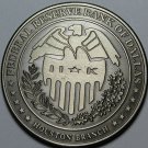 50.5mm Unc Federal Reserve Bank of Dallas Houston Branch Medallion~Free Shipping