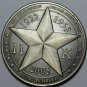 50.5mm Unc Federal Reserve Bank of Dallas Houston Branch Medallion~Free Shipping