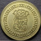 27.5mm Solid Brass Double Royal Crown Medallion~Free Shipping