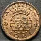 Angola 50 Centavos, 1961 Unc~Scarce~Last Year Ever~Free Shipping