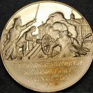 Bronze Franklin Mint Medallion~The Battle Of Princeton New Jersey~Free Shipping