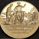 Bronze Franklin Mint Medallion~British Crush Garrison @ Charleson~5,500 Captured