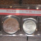Norway 1969 Gem Unc 7 Coin Mint Set~RARE 3,140 Minted~Free Shipping Norway 1969 Gem Unc 7 Coin Mint Set~RARE 3,140 Minted~Free Shipping