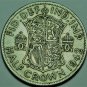 Great Britain Half Crown, 1942 Silver~George VI~Free Shipping