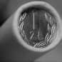 Gem Unc Original Roll (50) Poland 1989 1 Zloty Coins~Eagle With Wings Open~Fr/Sh