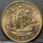 Gem Unc Roll (20) Great Britain 1958 Half Pennys~The Golden Hind~Free Shipping