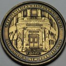 Large 40.2mm 21 Club Restaurant New York City Bronze Medallion~Est 1930~Fr/S